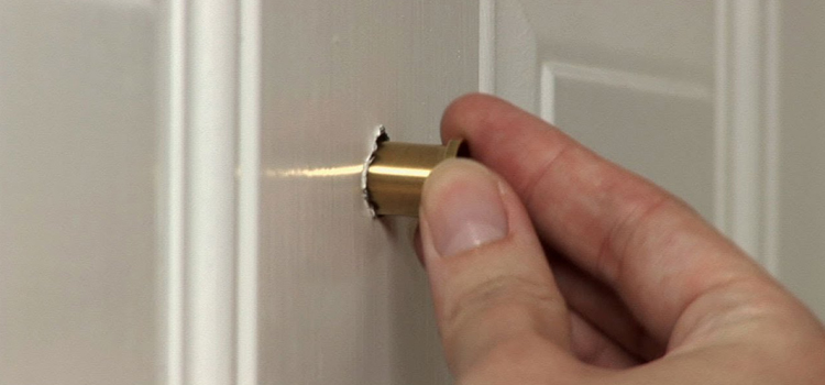 peephole door repair in Brisbane